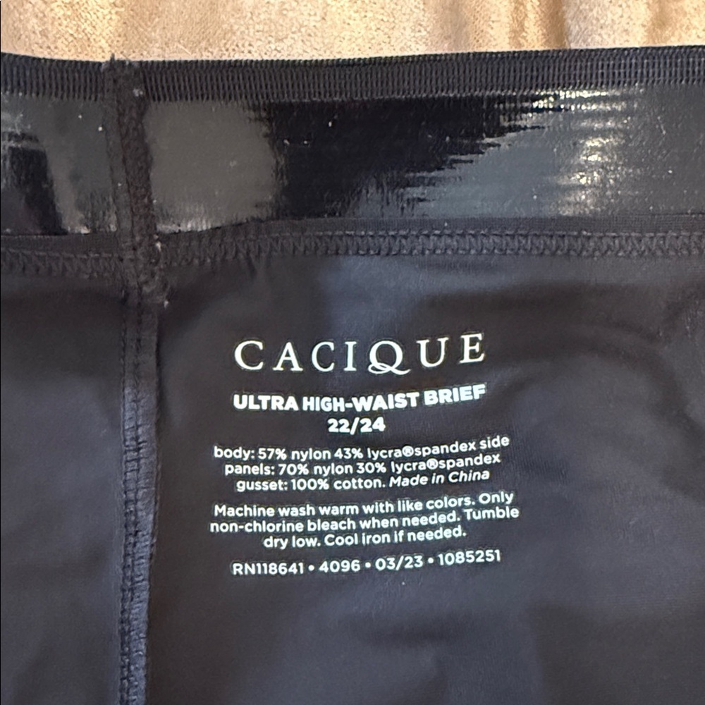 NWT Cacique Lane Bryant The Slimmer Ultra High-Waist Brief - Picture 2 of 10